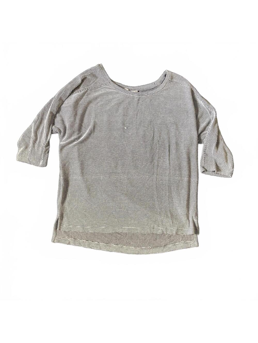 Christian Siriano Striped Lightweight Knit Top Size XL